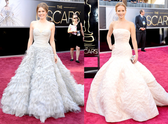 Amy Adams, Jennifer Lawrence, Oscars 2013 Amy Adams, Jennifer Lawrence, Oscars 2013